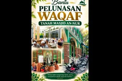 Bantu Pelunasan Waqaf Tanah Masjid An-Nur